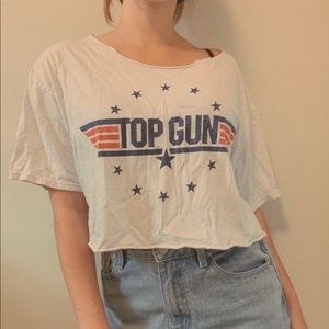 Top Gun Crop Tee
